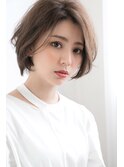 【FRAME】リラクシーボブで作る上品レイヤーボブ
