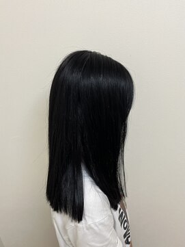 ちゅらハート カット×全頭カラー