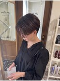 前下がりベリーショート