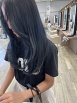 ディーボーイ 健軍店(D-BOY)&nbsp;レイヤーカット/ブルーブラック/モテ髪