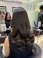 アピッシュ ギンザ(apish ginza)&nbsp;ロングパーマ/韓国風パーマ/コテ巻きパーマ/デジタルパーマ/藤野