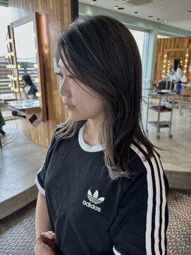 ヘアラウンジ アングゥ(hair lounge ungu) インナーアッシュグレージュ