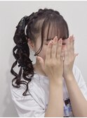 あみかちゅ×ハート2連サイドポニー＊まゆ