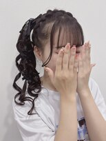 あみかちゅ×ハート2連サイドポニー＊まゆ