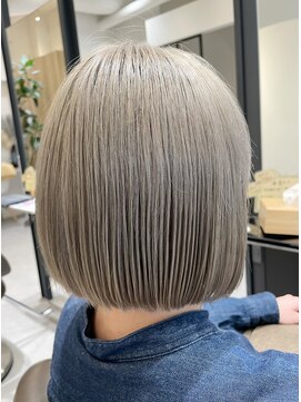 クラップス 弘明寺店(CLAPS) ケアブリーチ×ホワイティベージュ