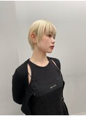 ショート/ハイトーン/ブロンド
