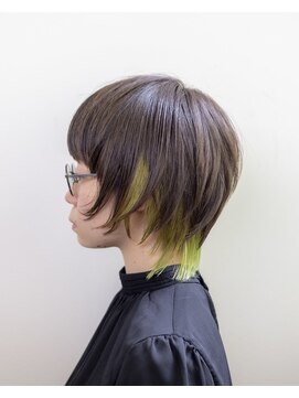ルプラ ブリリアント(le-pla brilliant) ウルフ/レイヤーカット/フェイスレイヤー/インナーカラー/豊橋