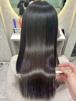 ラナ カスガイ(Lana KASUGAI)&nbsp;黒髪/ボブルフ/ネビージュ/小顔/ワンレン/春日井/髪質改善/前髪