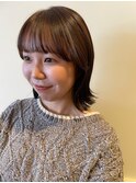 切りっぱなしボブ