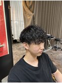 メンズ/眉毛/ニュアンスパーマ/ブリーチ/パーマ/メンズカット
