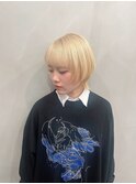 ショートウルフとミルクティーの相性は抜群!