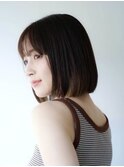 ペールベージュ/外ハネボブ/グラデーションカラー/川崎/川崎駅