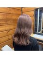 ブレイク 金沢もりの里店(BREK)&nbsp;Wカラーでの暖色系カラー得意です深みと艶のあるカラー出せます