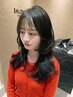 カット＋プレミアムケアカラー＋贅沢3stepTR￥10,800