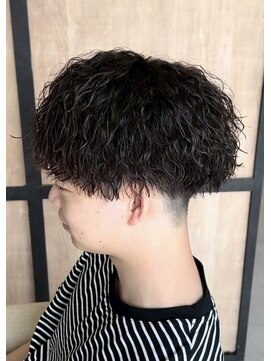 メンズギフト(men's GIFT) ツイストスパイラルマッシュツーブロック刈り上げ