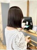 小顔タッセルボブ×似合わせカット[ボブ/縮毛矯正/丸型卵型】