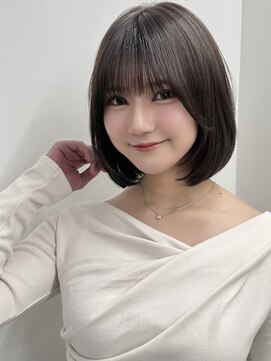 エアー 横浜(AIR) 【長谷川】黒髪艶感ナチュラル韓国ボブ