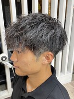 カイノ メンズサロン 金剛店(KAINO)&nbsp;マッシュ　波パーマ　刈り上げ