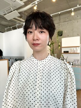 ティール 代々木上原(Teal) 抜け感ショート × ニュアンスパーマ