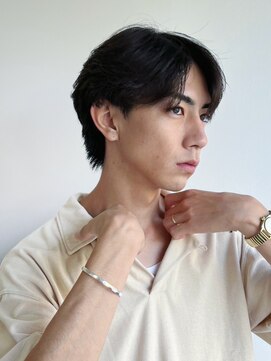 ツーダブル 豊中店(WW..) ツイストスパイラルパーマ波巻きスパイラル刈り上げマッシュ