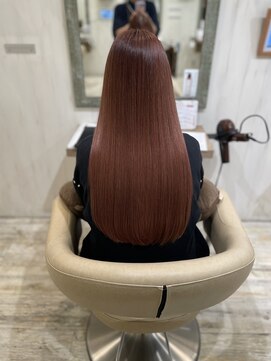 シーループユナイテッドアトリエ(C-LOOP UNITED ATELIER) 艶感upピンクブラウン【高濃度水素カラー高濃度水素トリ】