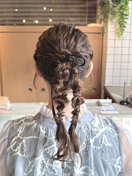 マッシュ グランバーズ 布施(MASHU GRANDVASE) 【東大阪布施】お呼ばれヘアアレンジ