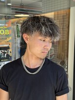 スウェル 船橋店(Swell)&nbsp;MEN’S HAIR/サーフカール/刈り上げセンターパート/船橋