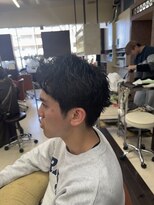 ウィーブ 成田店(Weve)&nbsp;MEN’S HAIR/サーフカール/刈り上げセンターパート/成田