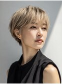 白髪ぼかし/白髪染め/脱白髪染め/脱白髪染めハイライト/本八幡