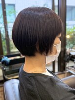 キャラ 池袋本店(CHARA)&nbsp;大人丸みショートマッシュボブ◎柔らか暖色ブラウン【池袋】