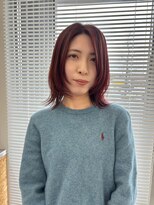 ハフ(HAFU) ボルドーカラー