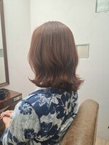 ロマン バイ ルームス(浪漫 by ROOMS)&nbsp;外ハネミディアムレイヤー【浪漫byROOMS小西】
