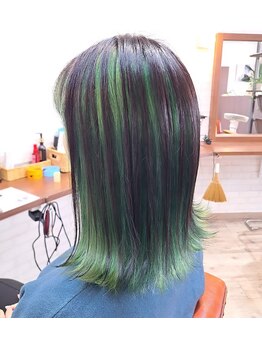 ヘアーサロン カヴィエ(hair salon covie)の写真/立体感のあるカラーで、周りと差が付くヘアに☆トレンドを取り入れたあなただけの透明感のあるカラーを♪