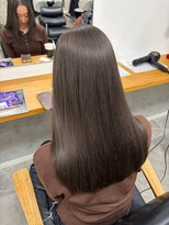 ホヌア(hoNua.) ブリーチなしwカラー×ナチュラル縮毛矯正×髪質改善