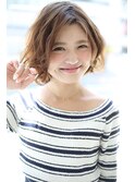 クシュっとパーマ