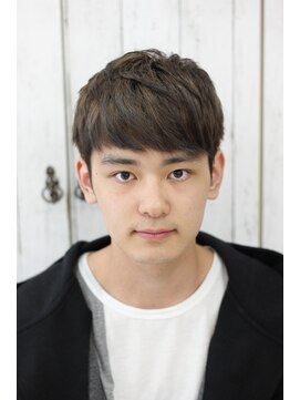 プレッティ フォー ヘア(PRETTY FOR HAIR) 爽やかマッシュ シルバーアッシュカラー