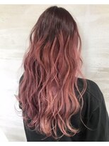 ヘアアンドビューティー クローバー(Hair&Beauty Clover)&nbsp;pink　gradation/ベビーピンク/ベージュピンク