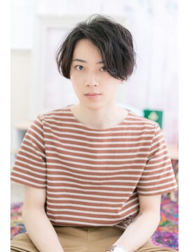 ミック ヘアアンドメイク アップ 駒込店(miq Hair&Make up) ニュアンス感あるワイルドツーブロック