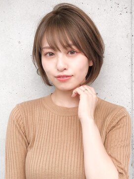 アグノス 青山(Agnos) ★30代40代50代大人ガーリーチョコレートプリカールショート