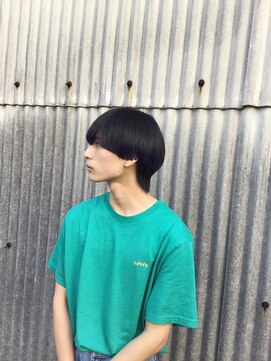 ヘアーデザイン アブー(hair design A BOO) マッシュウルフ