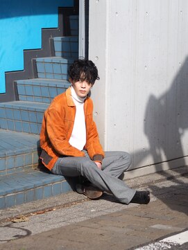 リブロ 三軒茶屋(LIBRO) ストリート系×スパイラルパーマ