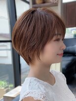 30代40代50代◎大人ナチュラルレイヤーショートボブ　表参道