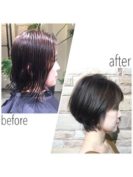 マイヘアイズグッド(My Hair is Good) グラボブ［今泉］［ショート］［ボブ］［白髪染め］