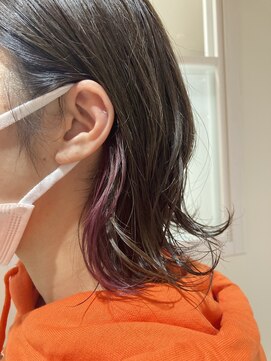 シャンプーボーイ シークレットインナーカラー