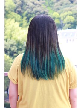 ビアージュ(Viage) #グラデーション #裾カラー #ダブルカラー #ケアブリーチ