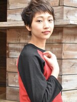 エヌアンドエー 草加店(N&A)&nbsp;大人ガーリー・モードヘア・ハイライト・ショートヘア#草加