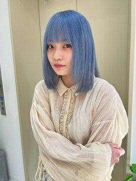 ジーナ セントラル銀座(Zina) ダブルカラー＊アクアブルー【ZinaCENTRAL】