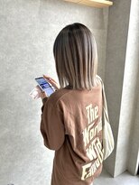 ムード タテマチ(mood tatemachi)&nbsp;ピンクベージュバレイヤージュ