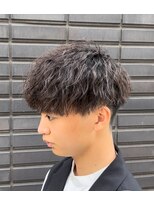 メンズフィール 東梅田店(MENS FEEL)&nbsp;【標準】縦落ちツイストスパイラルパーマ    MEN'SFEEL東梅田店