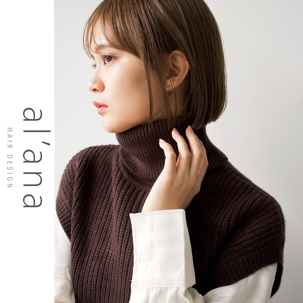 【Quick1時間30分】髪質改善カラー( 前髪カットorキューティクルTR込)